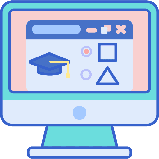 Browse computer browse courses icon