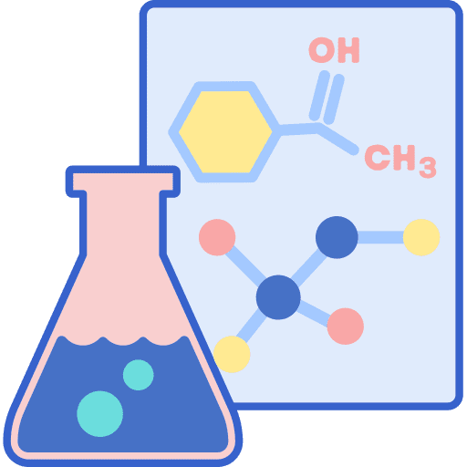 Chemistry molecule orbital chemistry icon