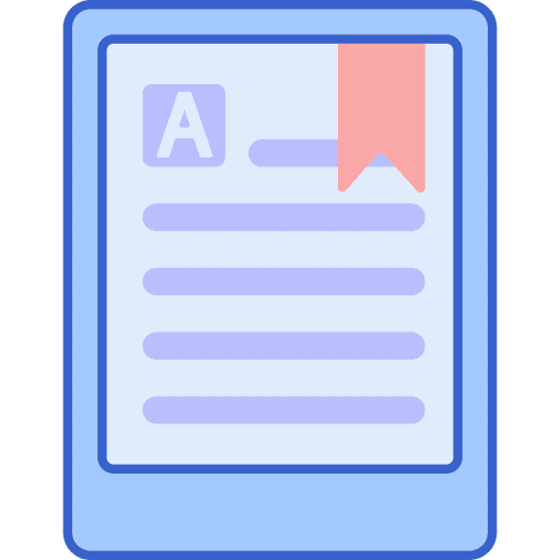 Ebook study studying education icon