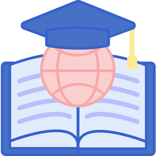 Education planet education book icon
