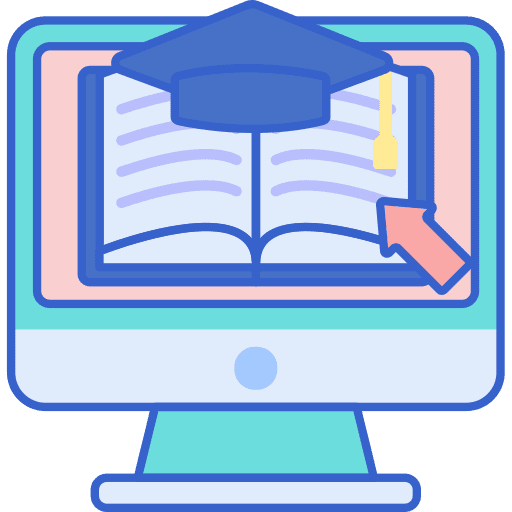 Elearning ui electronics elearning icon