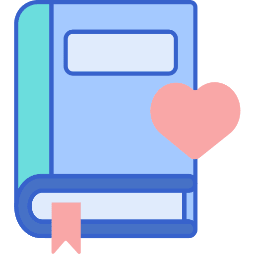 Favorite knowledge lessons book icon