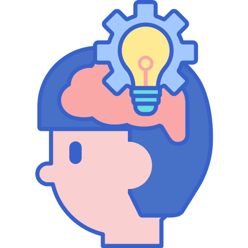 Innovation creative creativity education icon