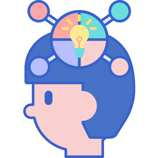 Mind map hierarchy thought knowledge icon