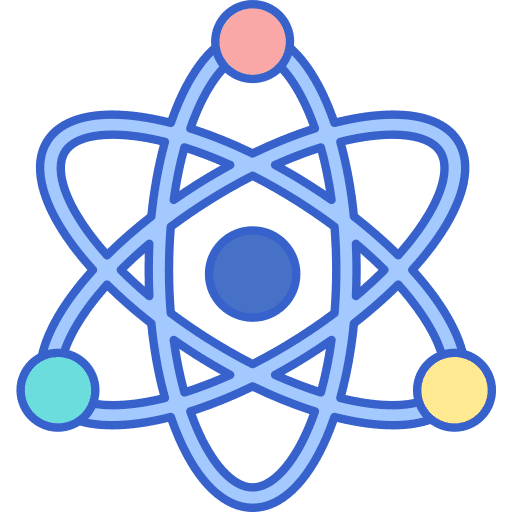 Physics react physics science icon