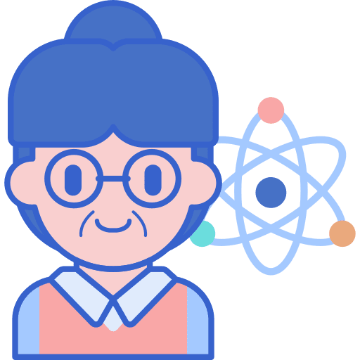 Professor educator professions and jobs person icon