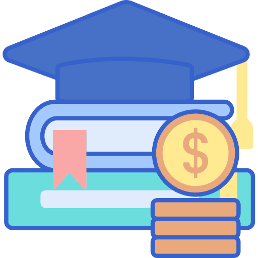 Scholarship scholarship university grant icon