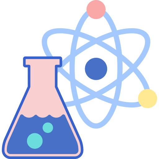 Science laboratory test tube chemical icon