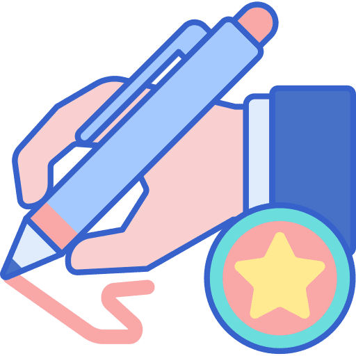 Specialization specialization write hand icon