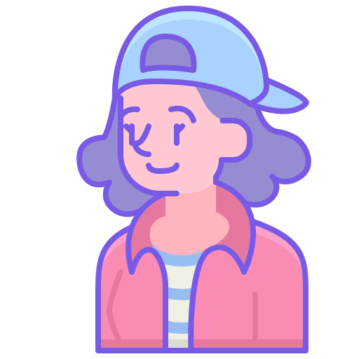 Teenager avatar user occupation icon