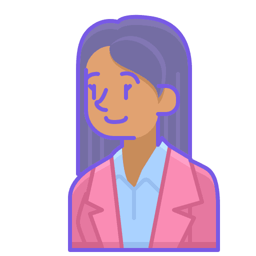 Businesswoman occupation user woman icon