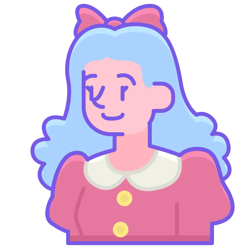 Woman fancy professions and jobs profession icon