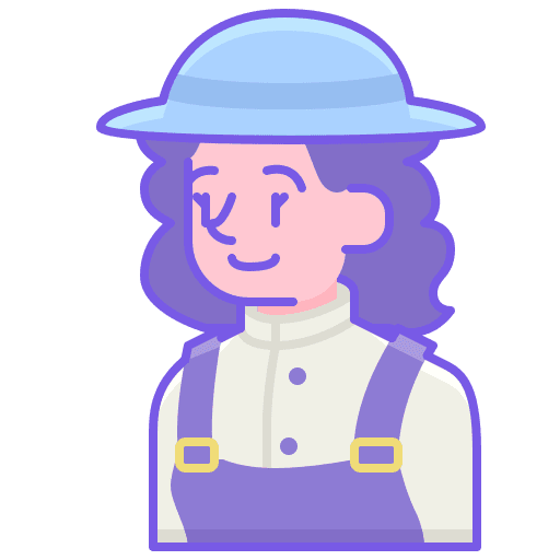 Farmer profession farmer occupation icon