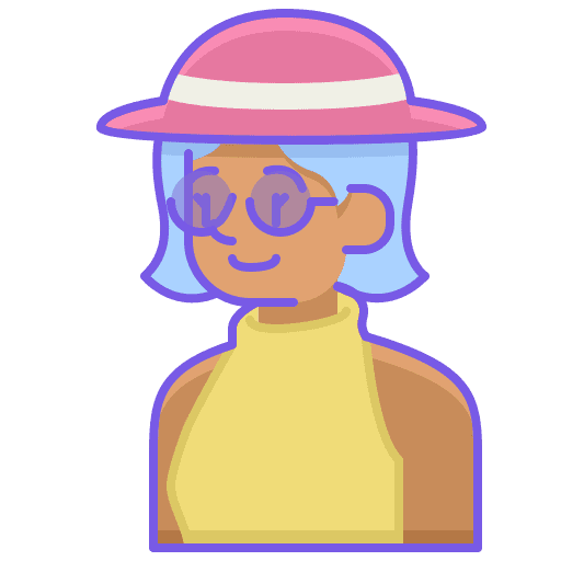 Woman occupation professions and jobs fancy icon