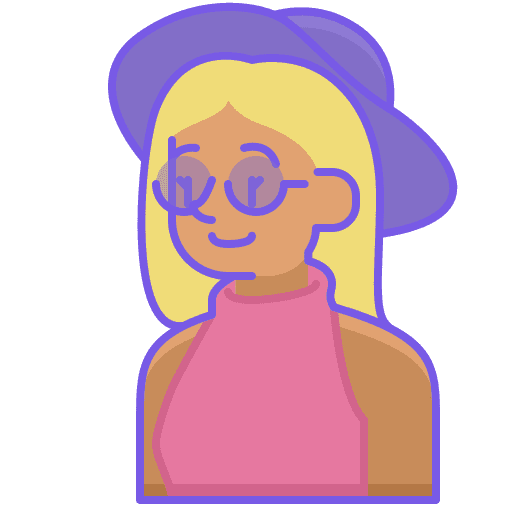 Woman profession occupation fancy icon