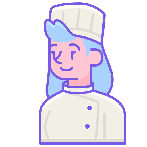 Chef profession avatar chef icon