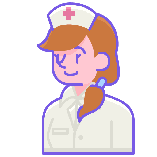 Nurse avatar woman nurse icon