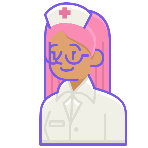 Nurse user occupation nurse icon