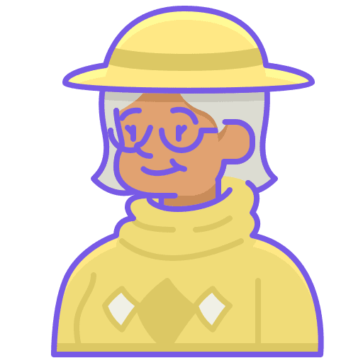 Old woman old woman avatar elderly icon