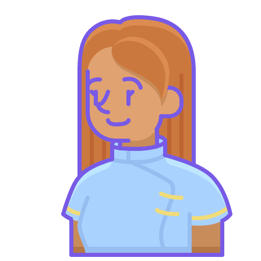 Woman asian chinese occupation icon