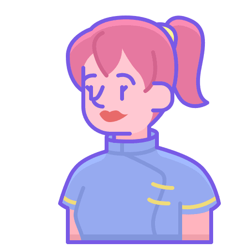 Woman asian woman chinese icon