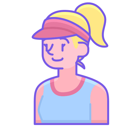 Tennis player occupation avatar tennis player icon