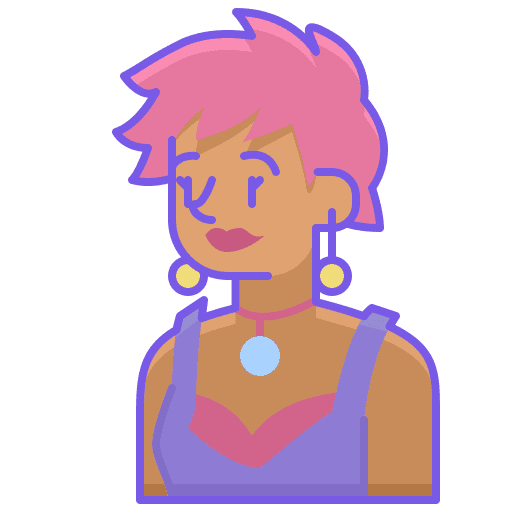 Woman occupation professions and jobs fancy icon