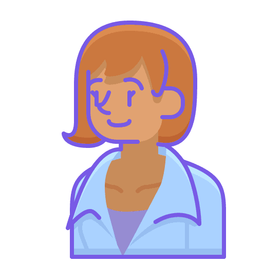 Woman occupation user professions and jobs icon