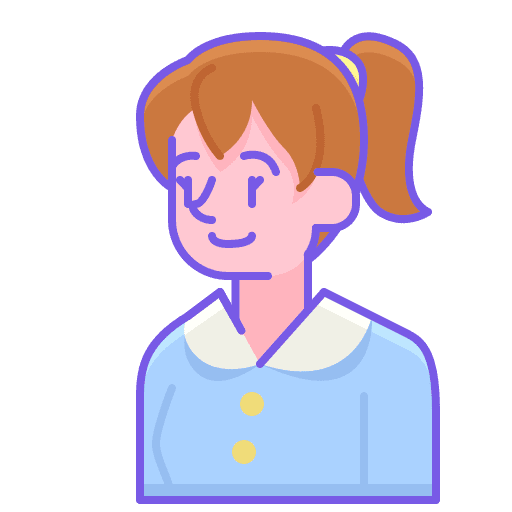 Teenager avatar occupation profession icon