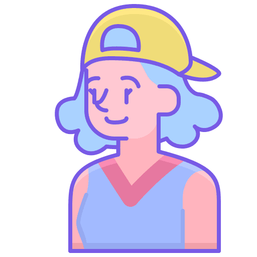 Teenager professions and jobs user profession icon