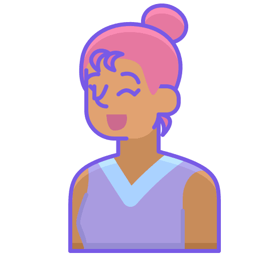 Woman professions and jobs user avatar icon