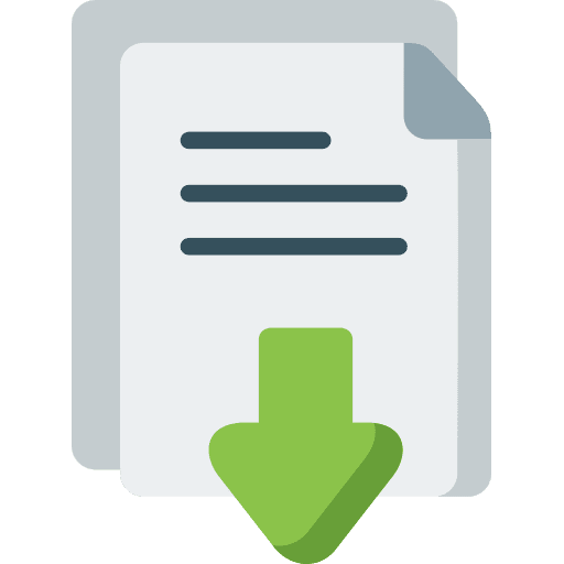 File download interface music and multimedia icon