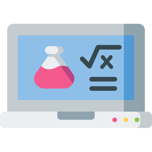 Formula monitor maths formula icon
