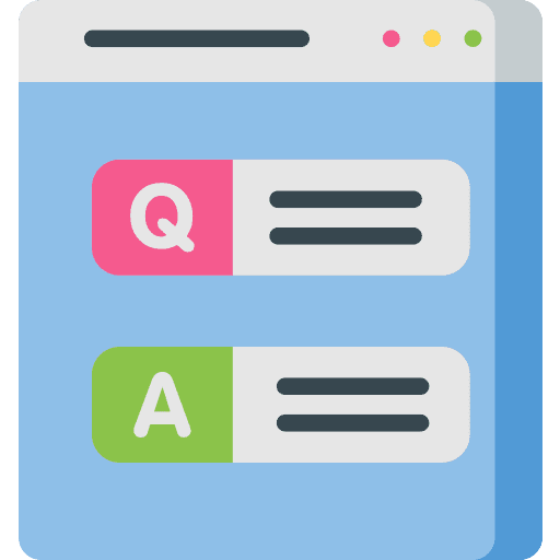 Question website message question icon