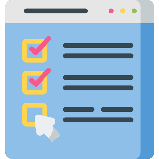 Browser criteria options online icon