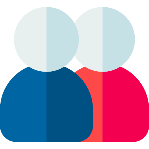 Friends friends social network social media icon