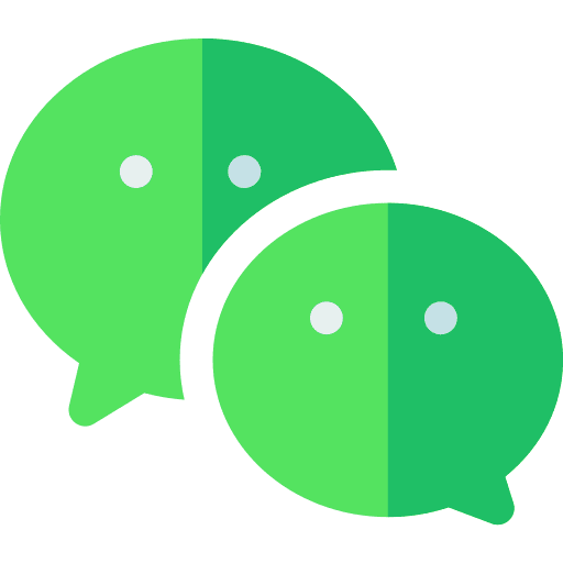 Wechat brands and logotypes wechat social media icon