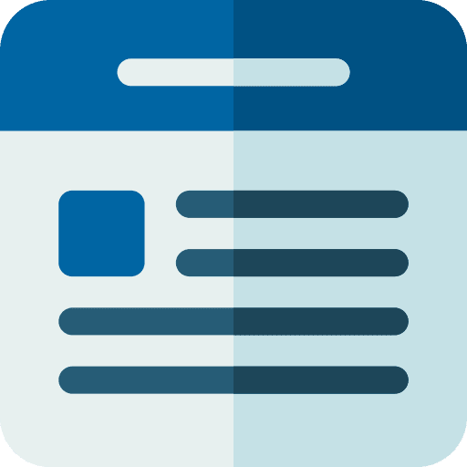 Newsfeed information web webpage icon