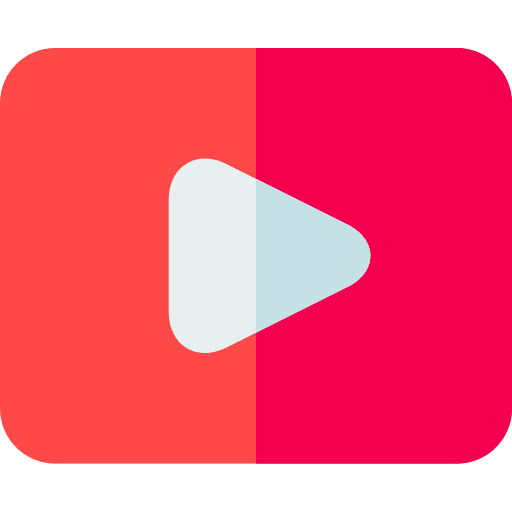 Youtube social media youtube video player icon