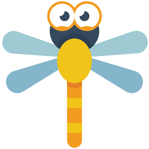 Dragon fly dragon fly insect bug icon