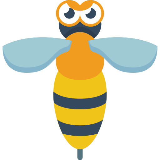 Wasp animal bug wasp icon