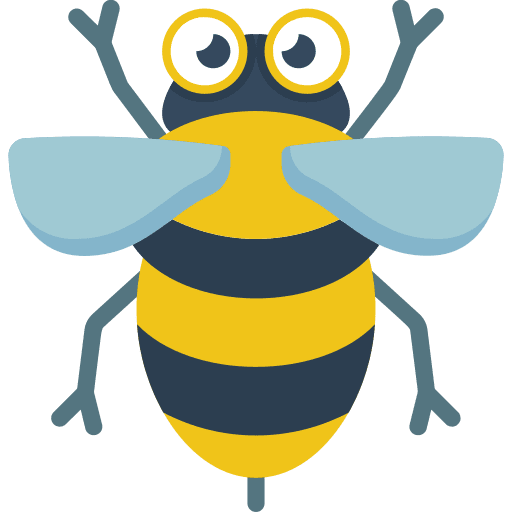Bee zoology animals bee icon