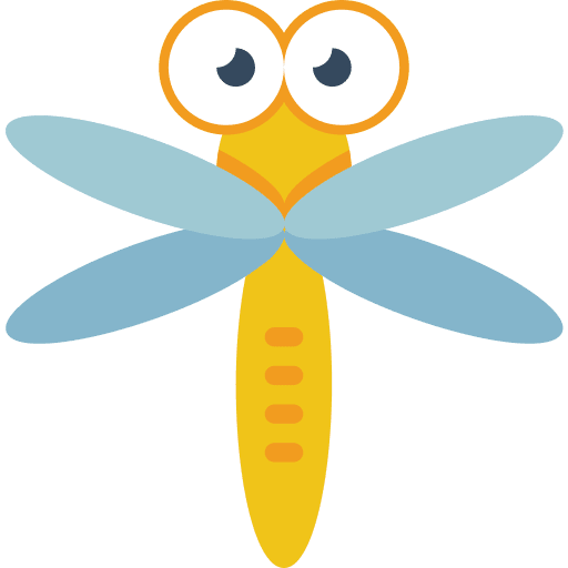 Dragonfly animal insect dragonfly icon