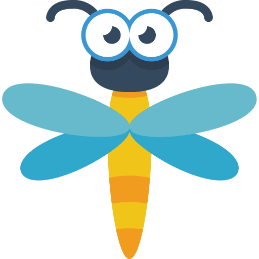 Dragonfly insect zoology dragonfly icon