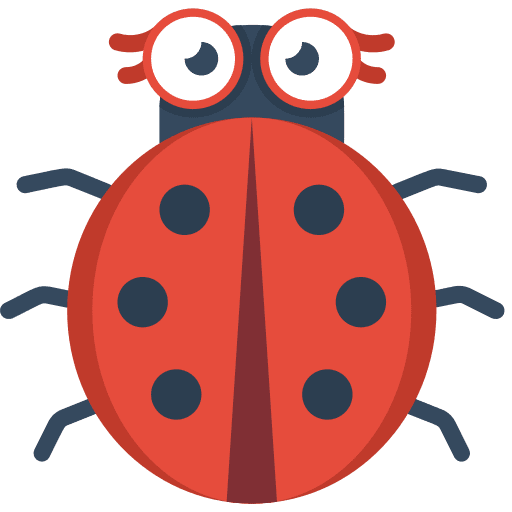 Ladybird animals ladybird bug icon
