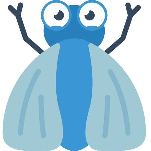 Fly zoology insect animal icon