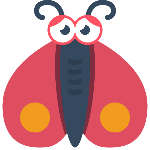 Moth insect moth bug icon
