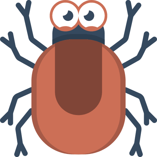 Tick tick animals zoology icon