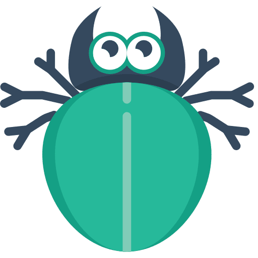 Beetle entomology insect zoology icon