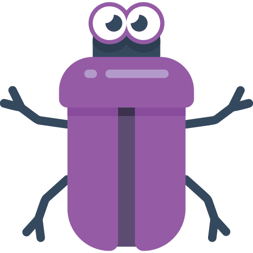 Beetle insect bug animals icon